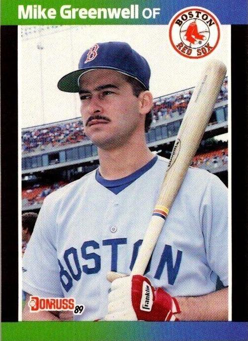 1989 Mike Greenwell #186