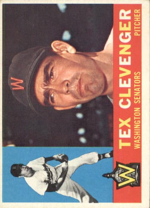 1960 Tex Clevenger #392