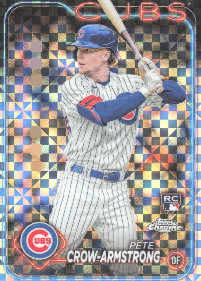 2024 Topps Topps Chrome Xfractor #16 Pete Crow-Armstrong front