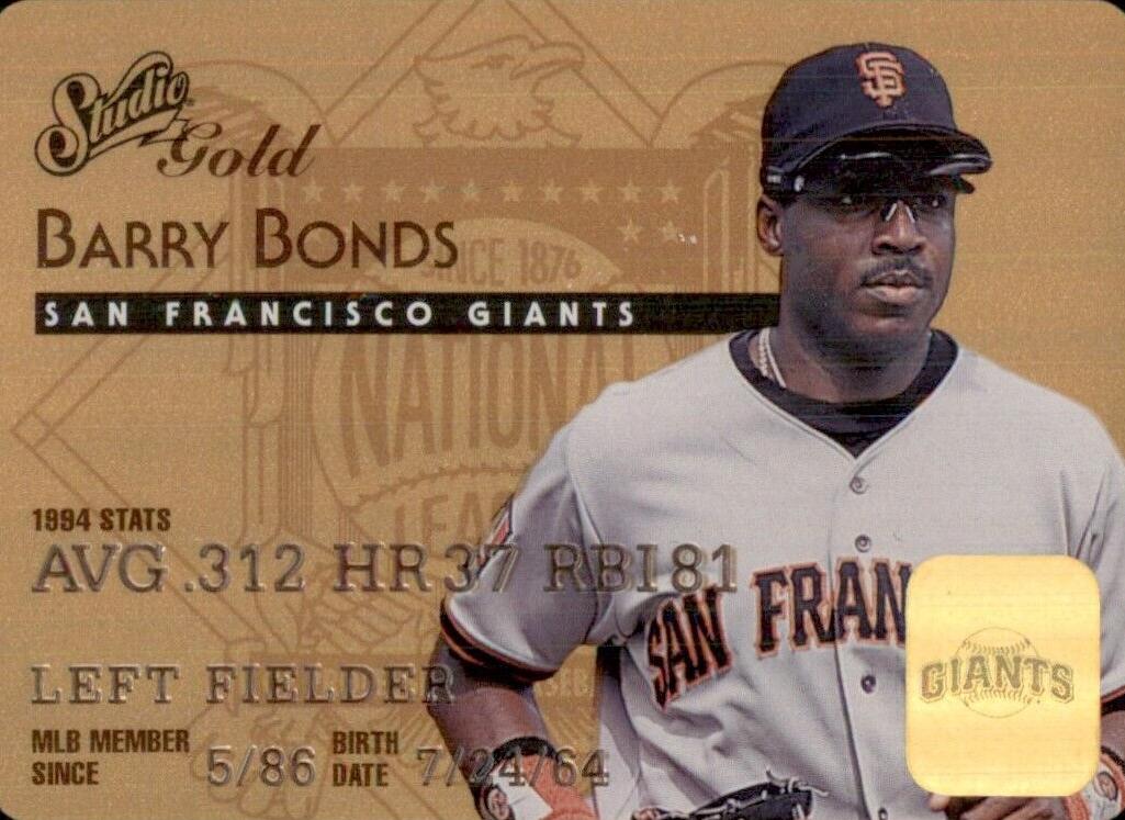 1995 Barry Bonds [Gold] #7
