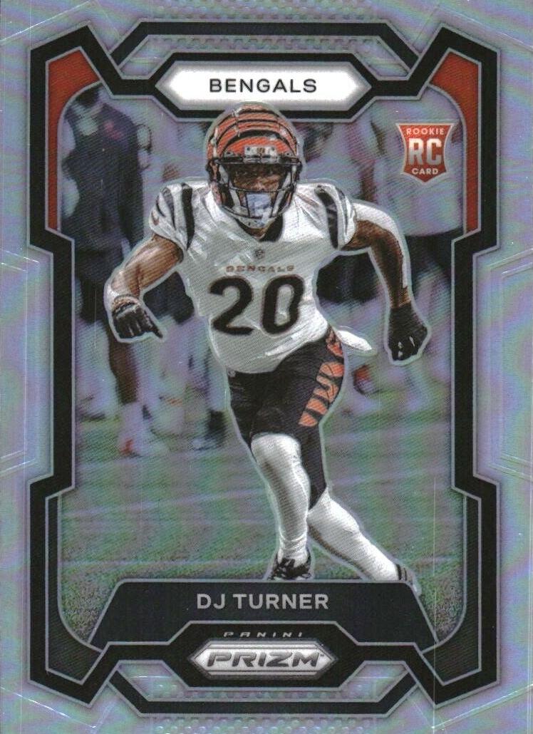 DJ Turner 2023 Prizm Football card