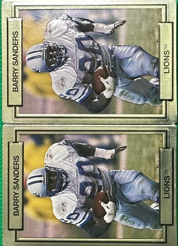 1990 Action Packed Barry Sanders #78 card