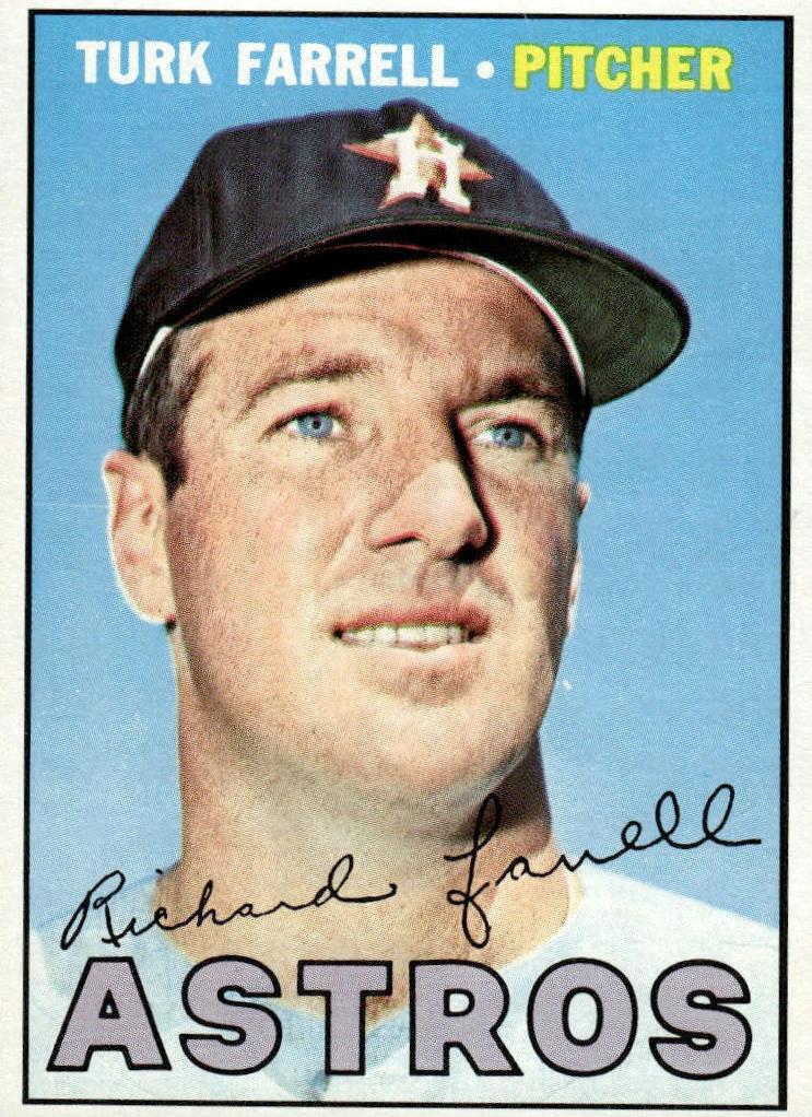 1967 Topps Turk Farrell #190 card
