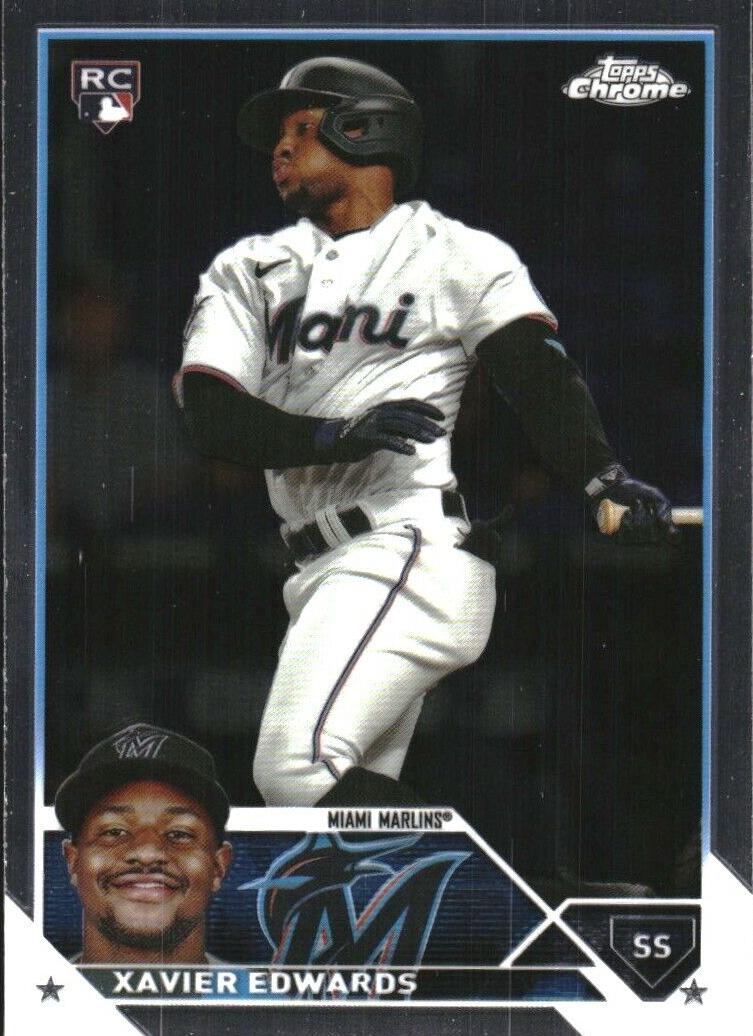 2023 Topps Chrome Update Xavier Edwards #USC211 card