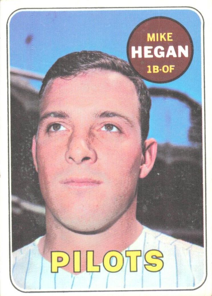 1969 Topps Mike Hegan #577 card