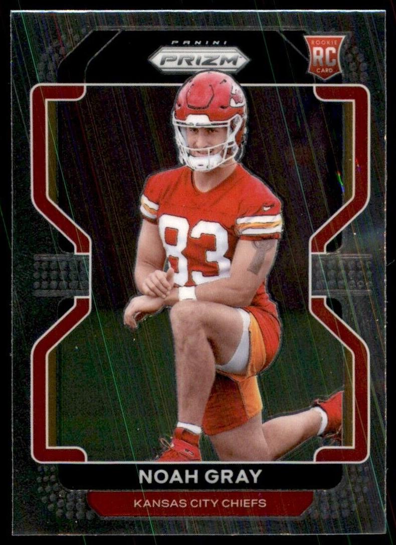 2021 Panini Prizm Noah Gray #418 card