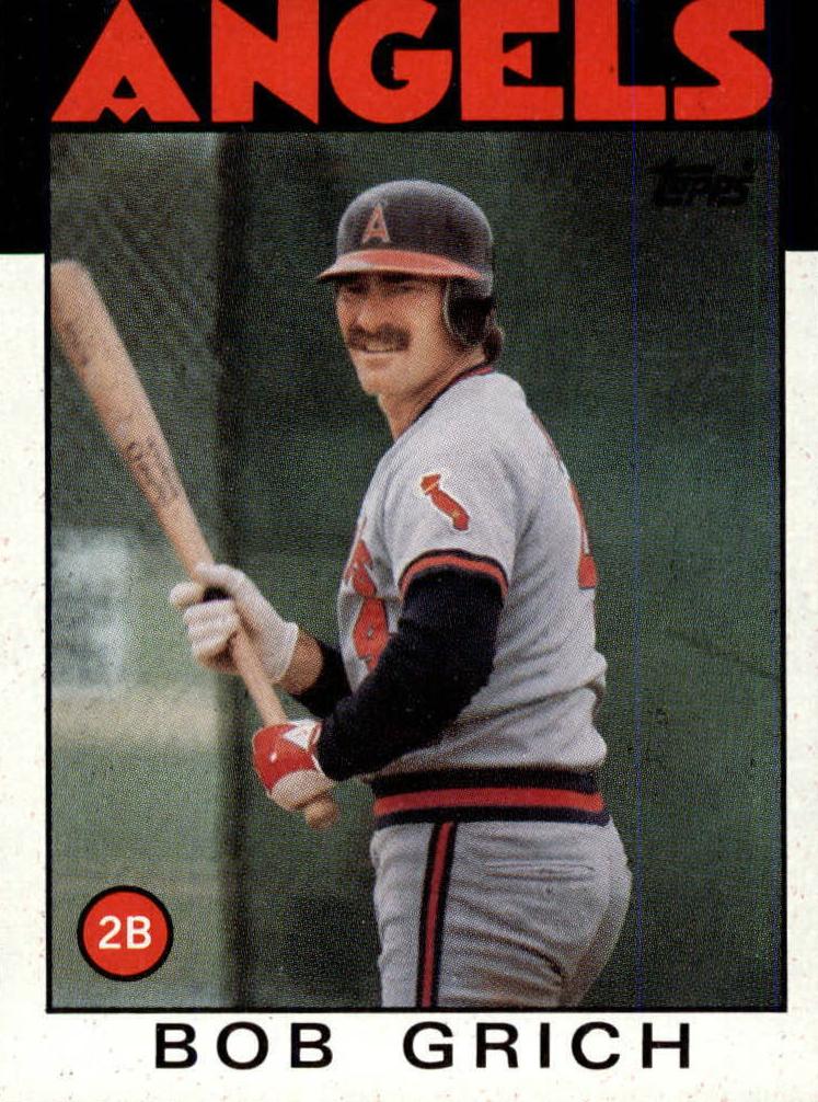 1986 Bob Grich #155