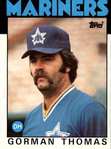 1986 Gorman Thomas #750