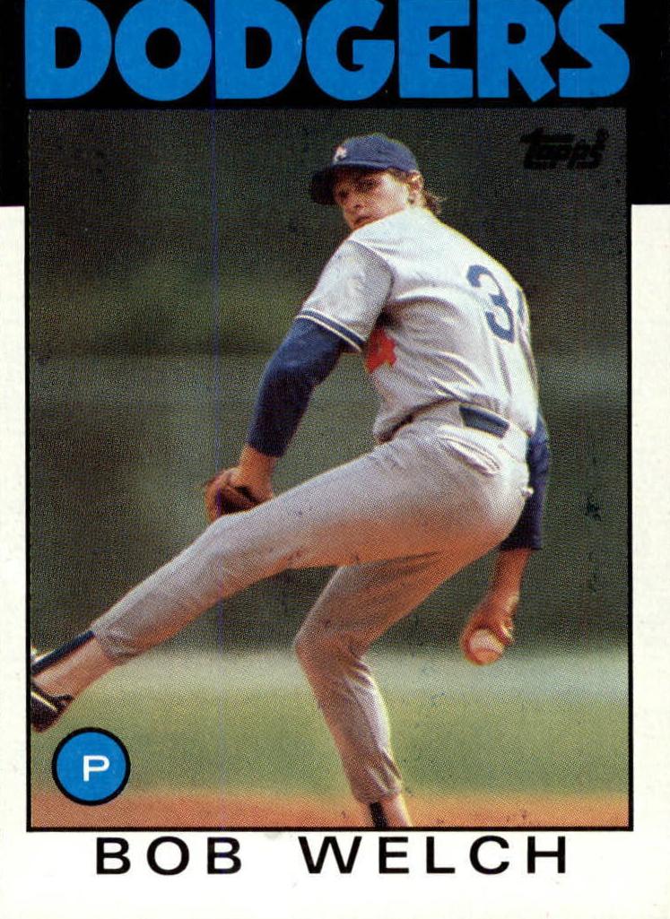 1986 Bob Welch #549