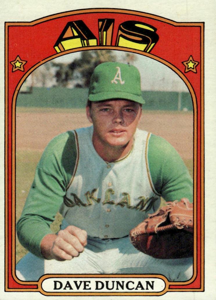 1972 Topps Dave Duncan #17 card
