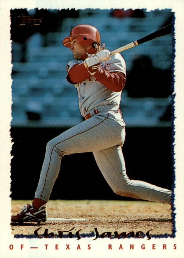 1995 Topps Chris James #150 card