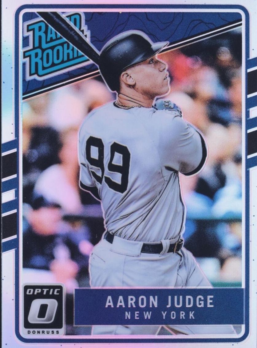 2017 Panini Donruss Optic Holo #38 Aaron Judge front
