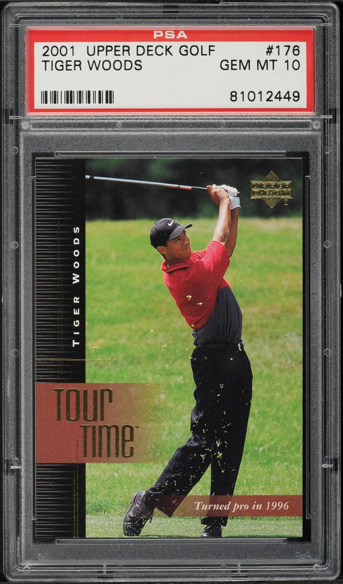 Tiger Woods - 2001 Upper Deck Golf
