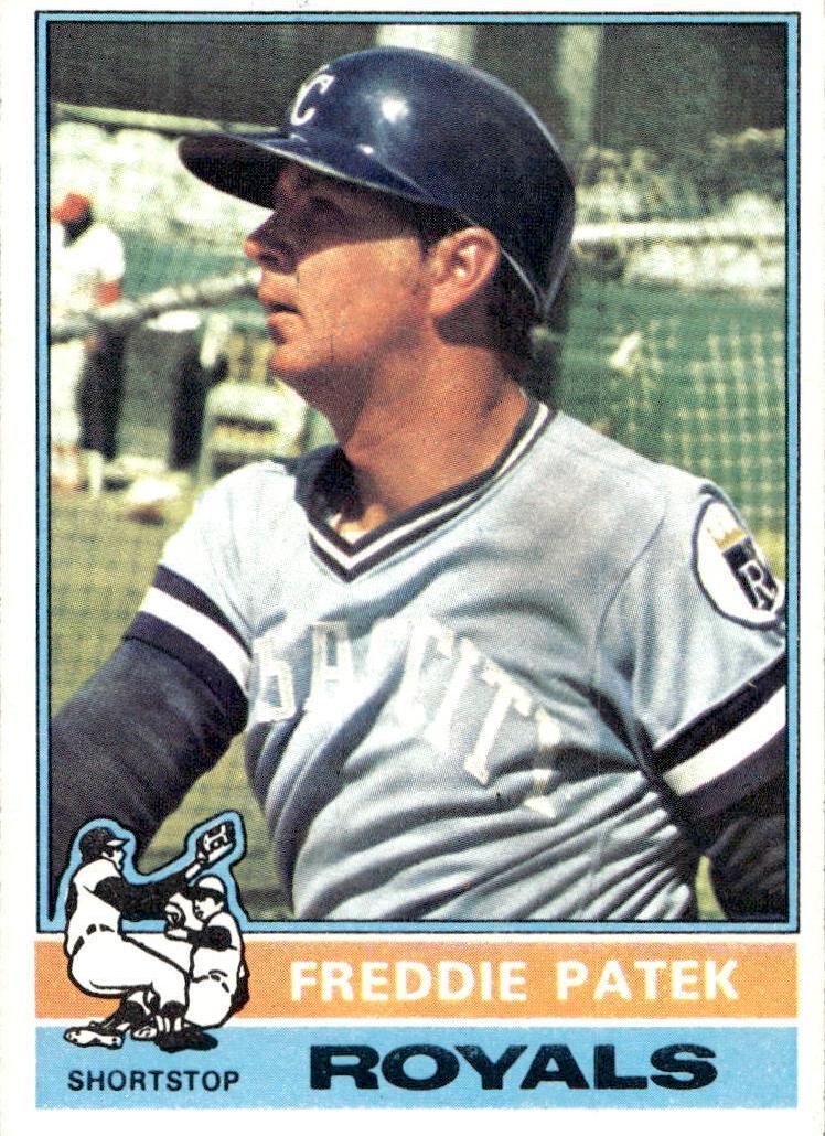 1976 Topps Freddie Patek #167 card