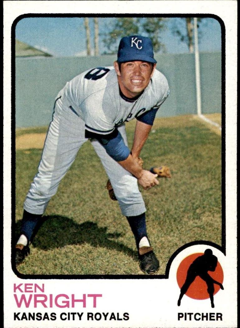 1973 Topps Ken Wright #578 card
