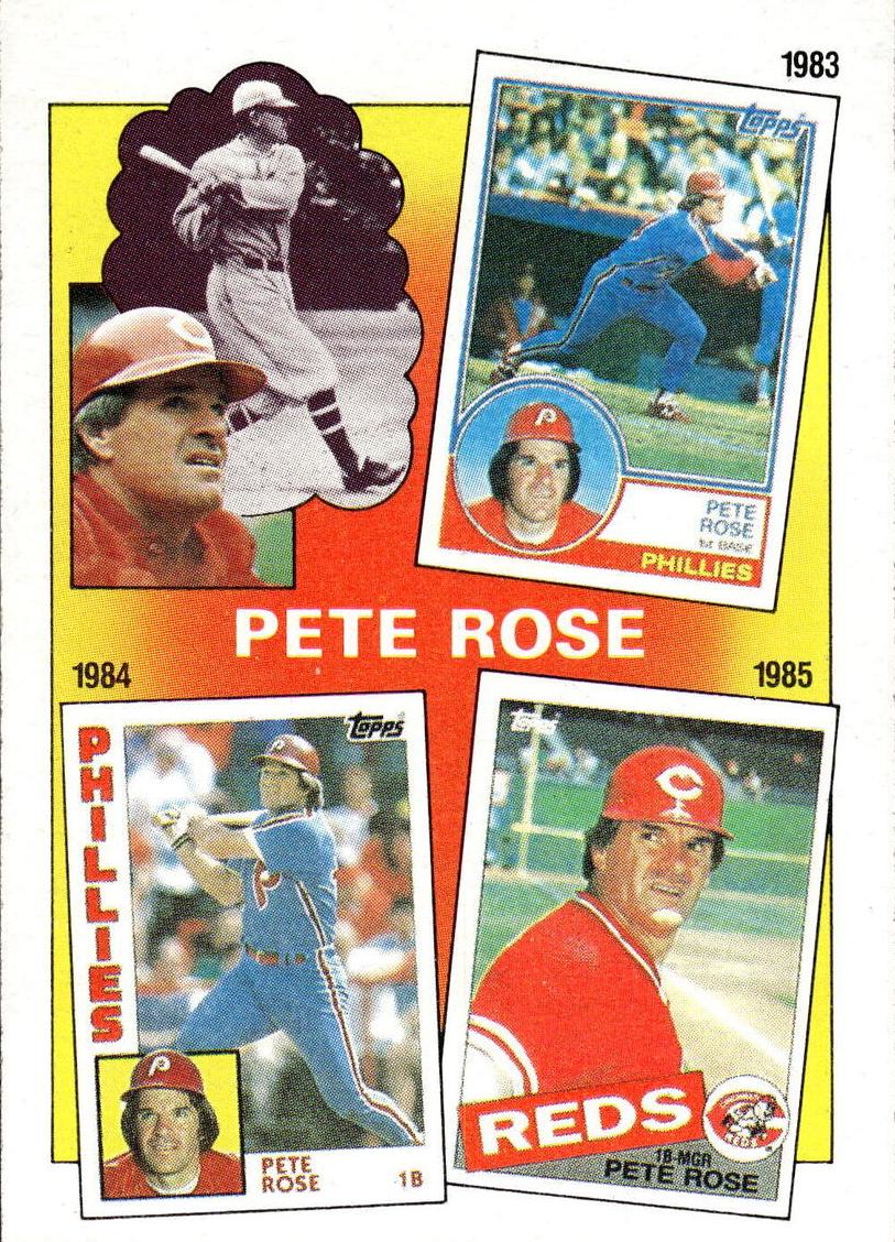 1986 Pete Rose #7