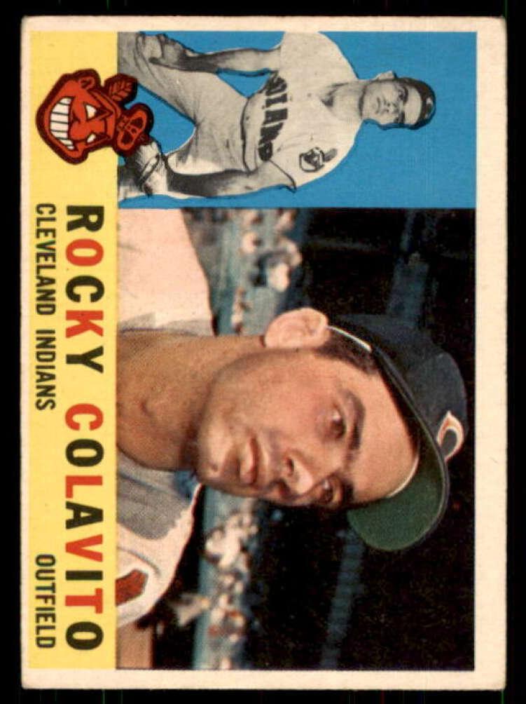 1960 Topps 1960 Topps #400 Rocky Colavito front