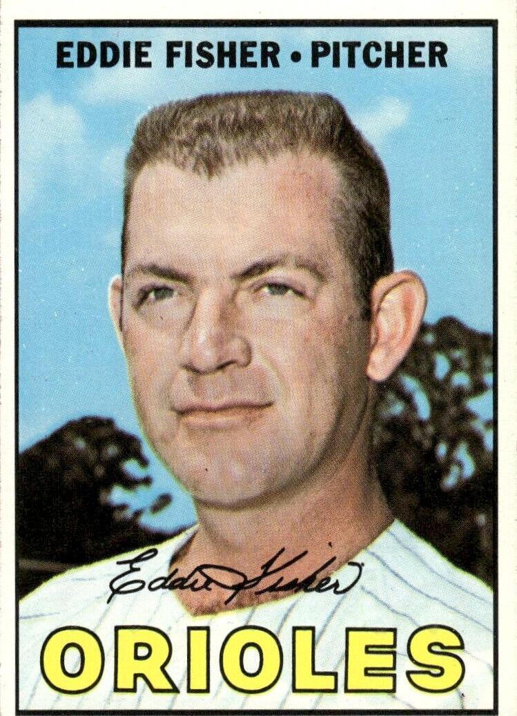 1967 Topps Eddie Fisher #434 card