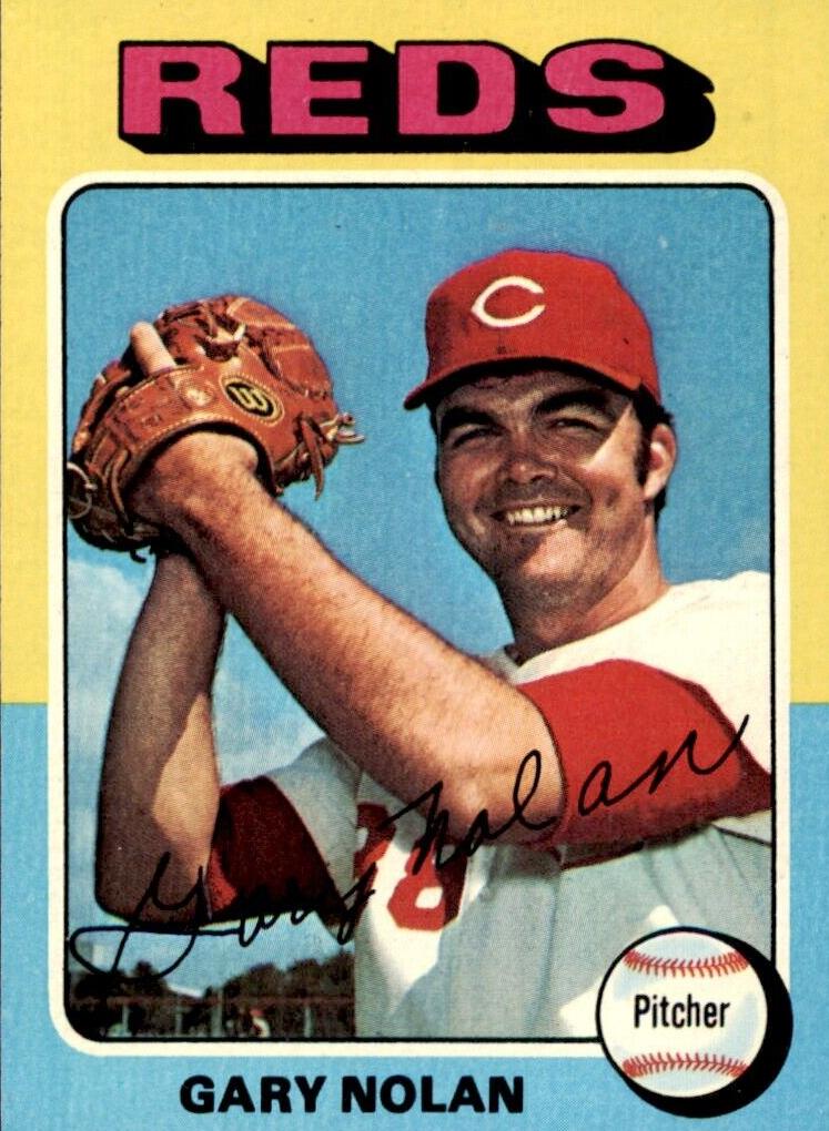1975 Topps Gary Nolan #562 card