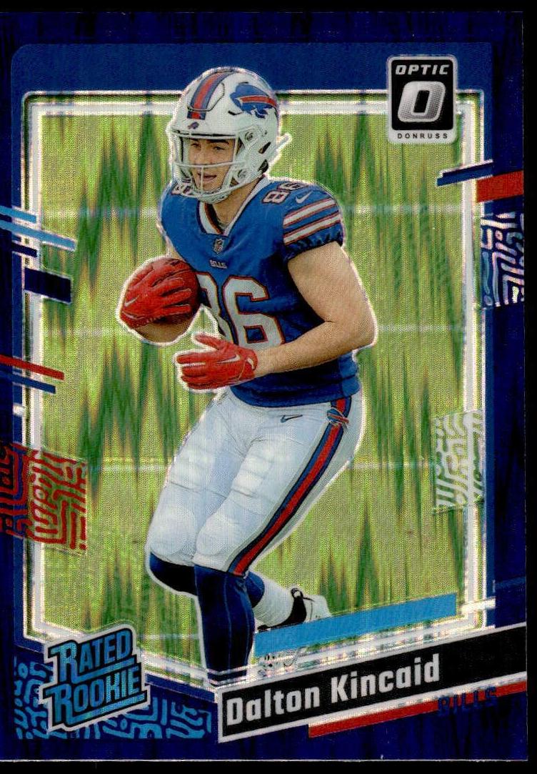 Dalton Kincaid 2023 Donruss Optic Football card