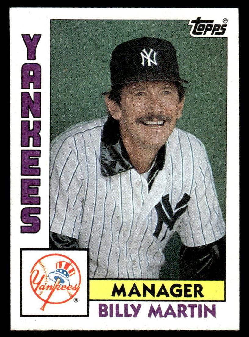 1984 Billy Martin #81