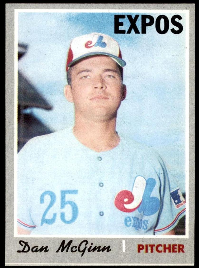 1970 Topps Dan McGinn #364 card