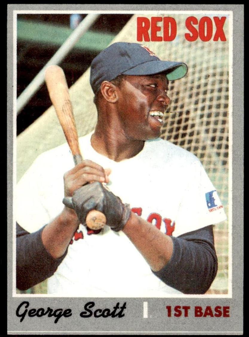 1970 Topps George Scott #385 card