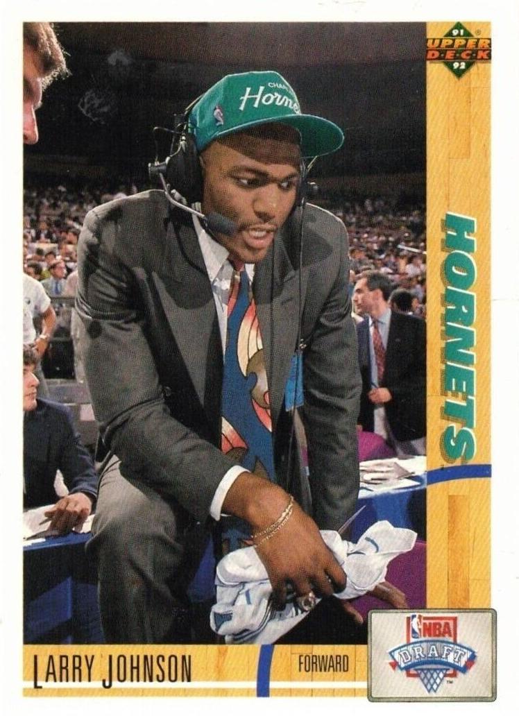 Larry Johnson 1991 Upper Deck Basketball