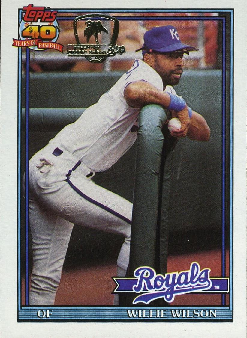 1991 Willie Wilson #208