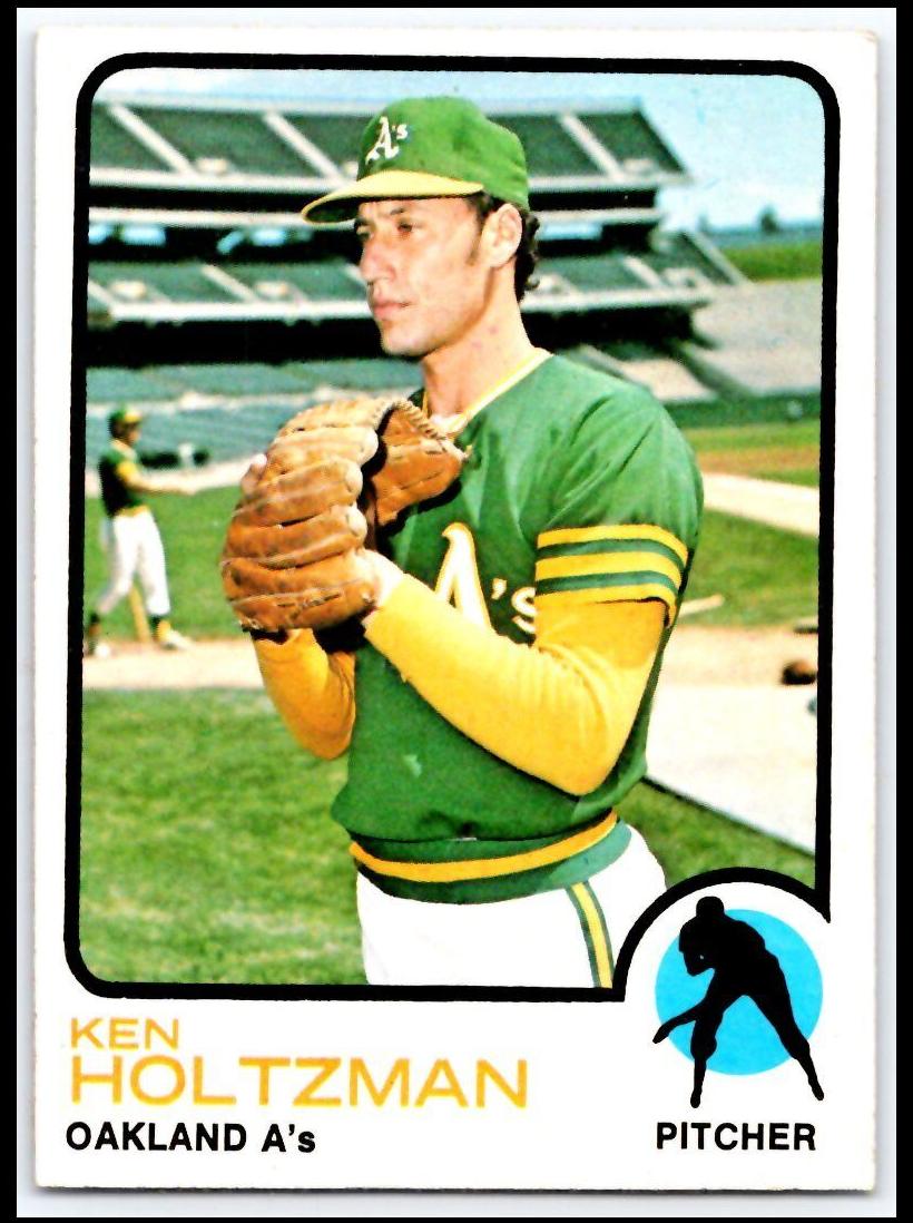 1973 Topps Ken Holtzman #60 card