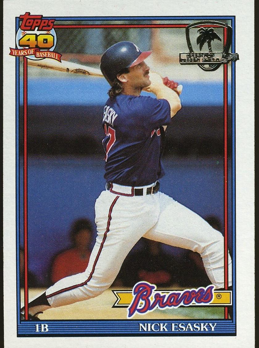 1991 Nick Esasky #418