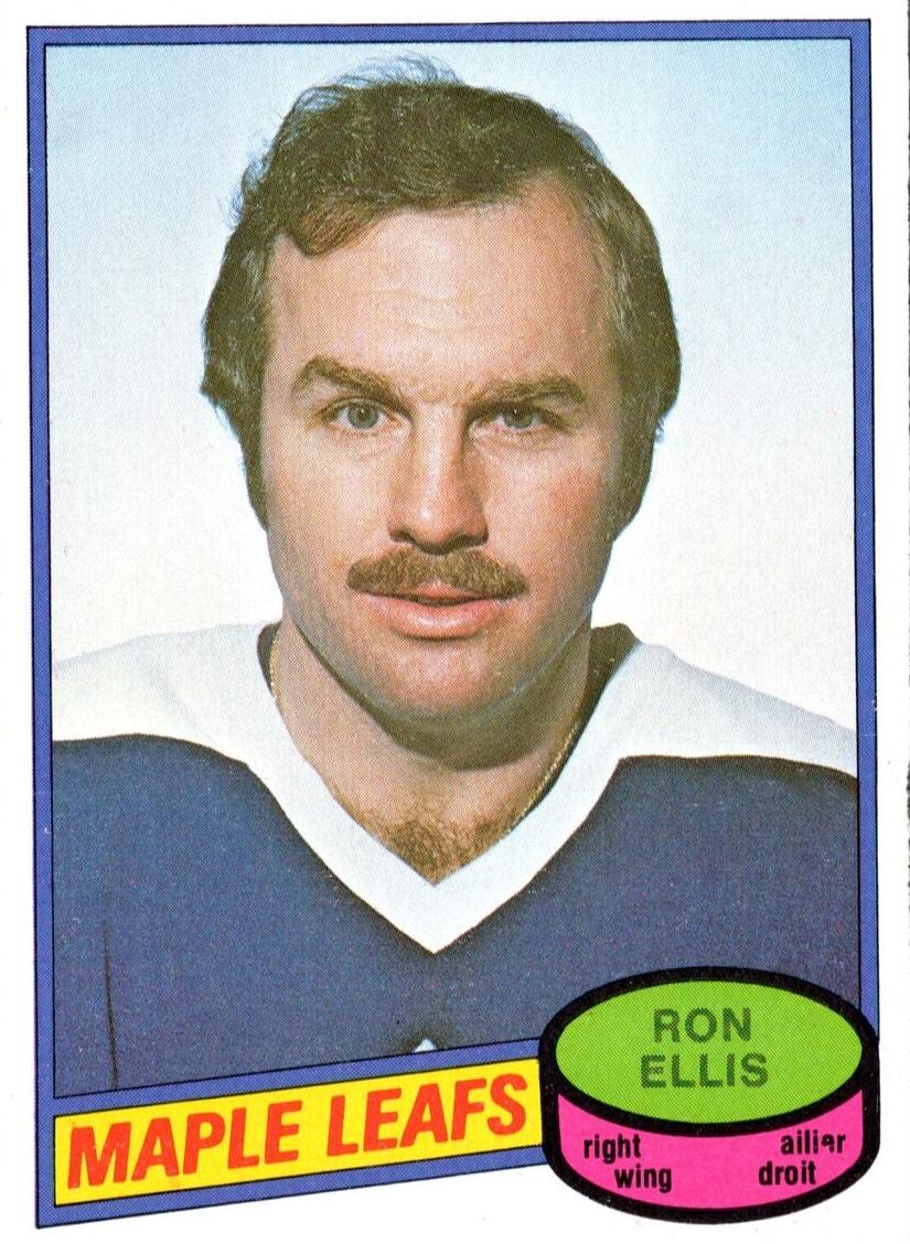 1980 O-Pee-Chee Ron Ellis #329 card
