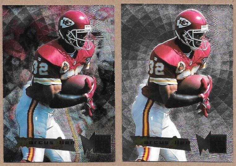 1995 Fleer Metal Marcus Allen #90 card