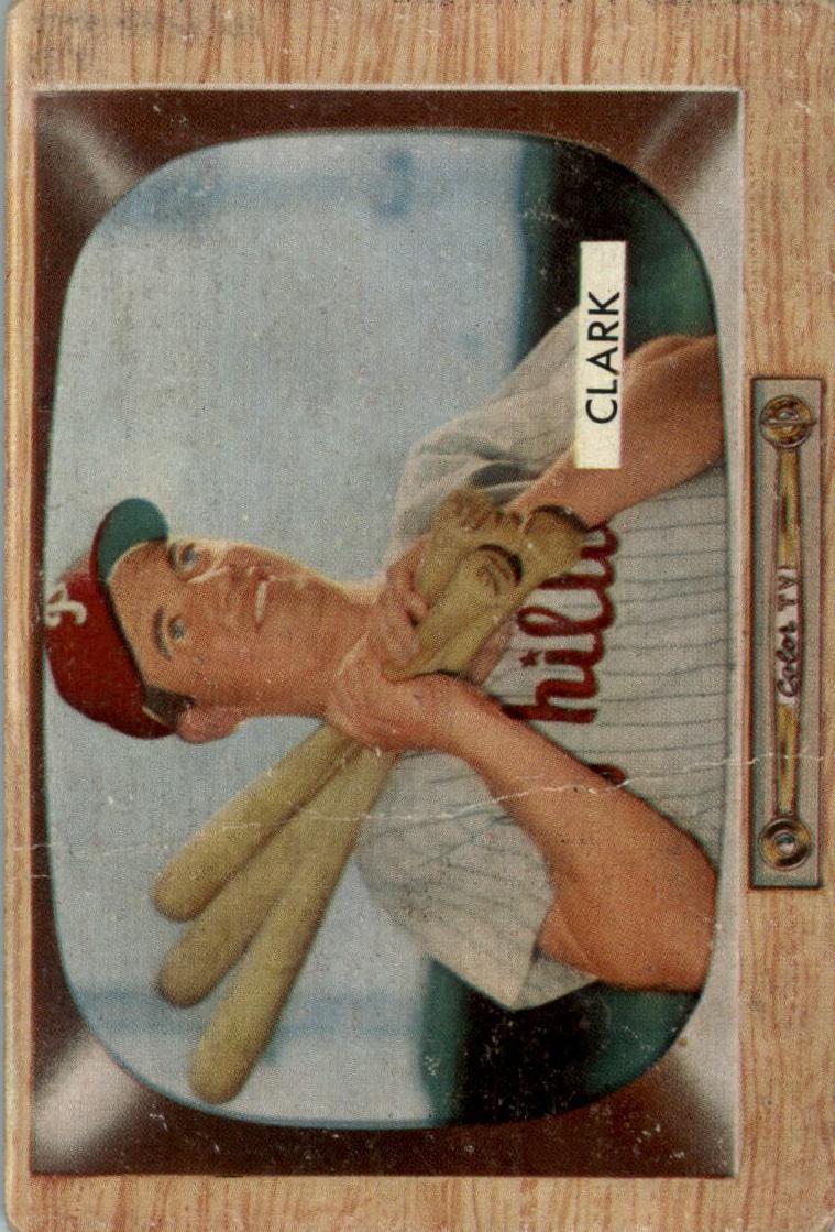 1955 Bowman Mel Clark #41 card