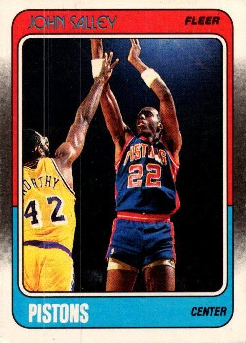 John Salley 1988 Fleer Basketball