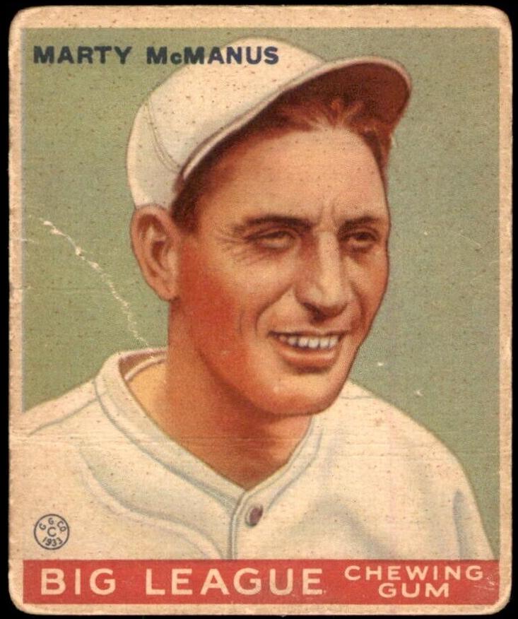 1933 Marty McManus #48