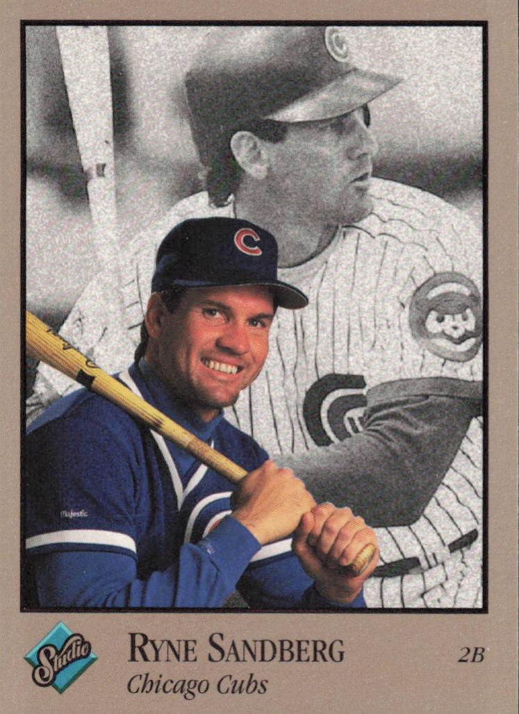 1992 Studio Ryne Sandberg #18 card
