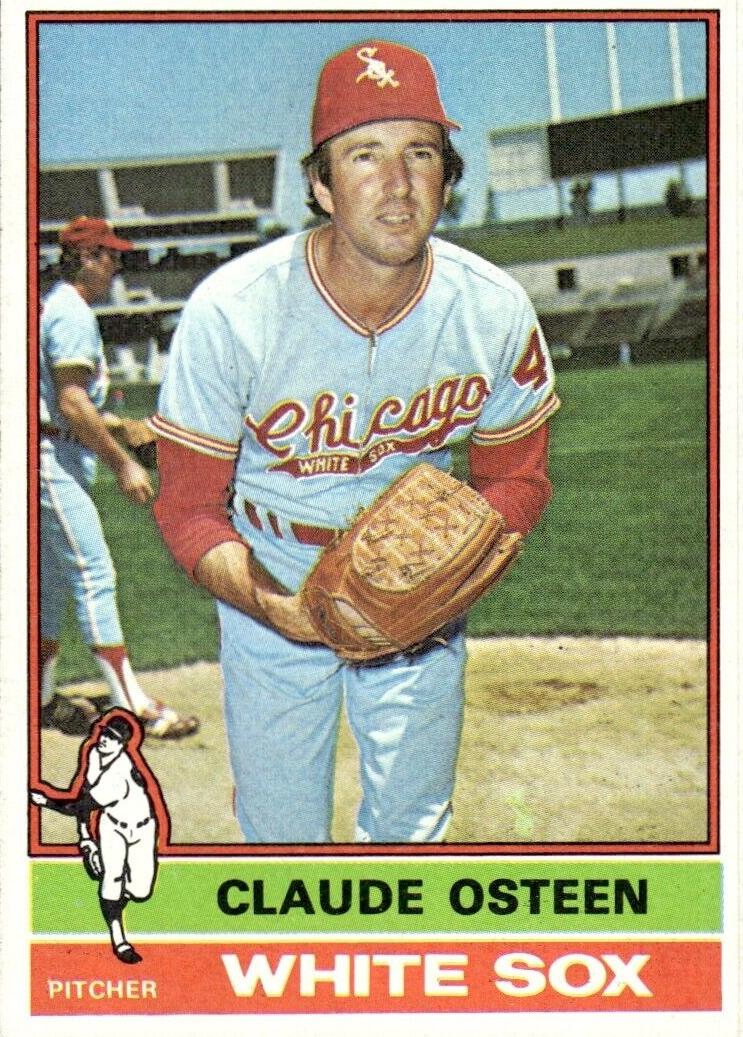 1976 Topps Claude Osteen #488 card