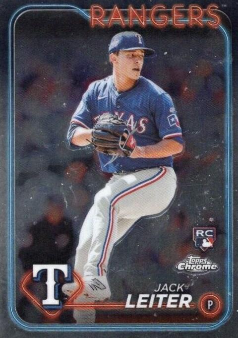 2024 Topps Chrome Jack Leiter #111 card