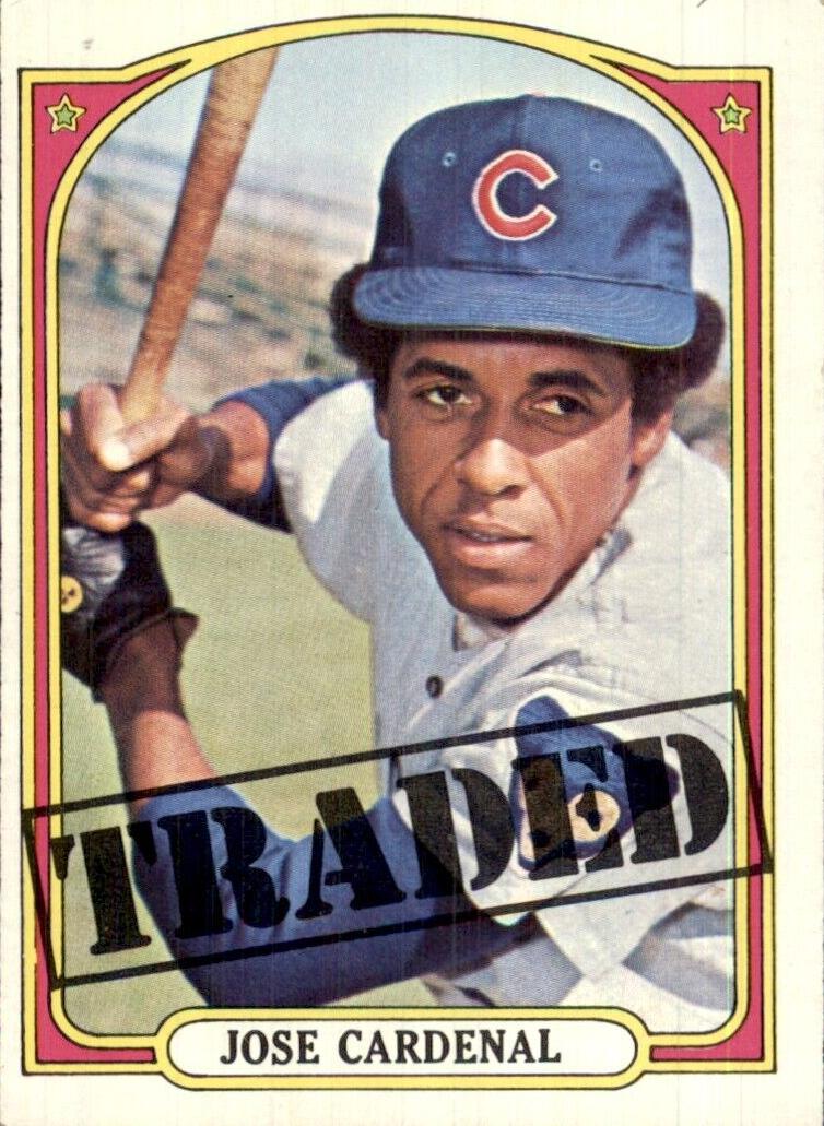 1972 Jose Cardenal #757