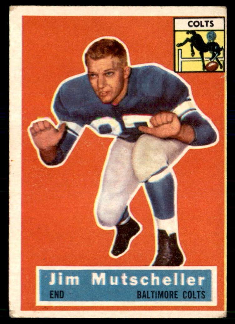 1956 Jim Mutscheller #72