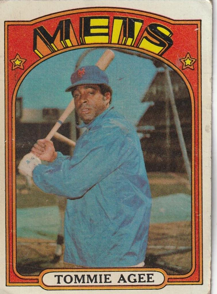 1972 Topps Tommie Agee #245 card