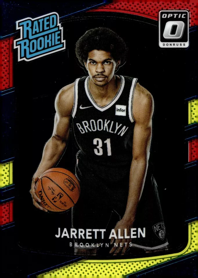 2017 Jarrett Allen [Red Yellow] #179