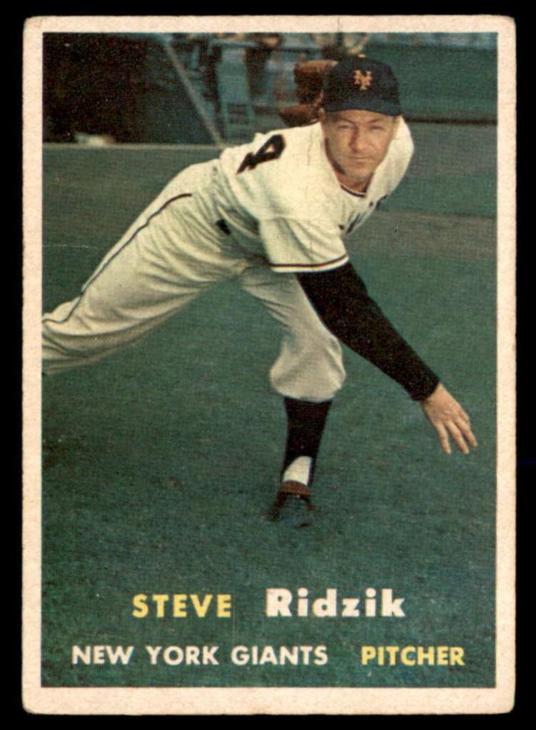 1957 Steve Ridzik #123