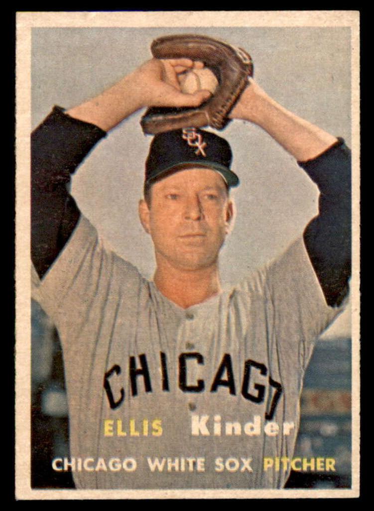 1957 Topps Ellis Kinder #352 card