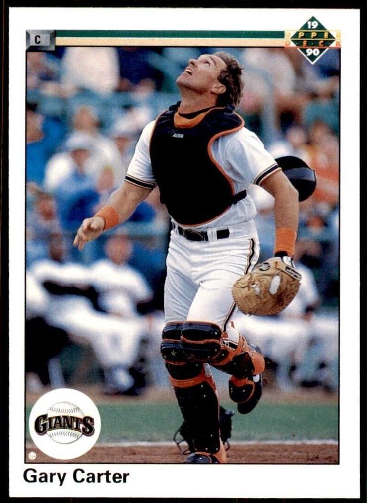 1990 Upper Deck Gary Carter #774 card