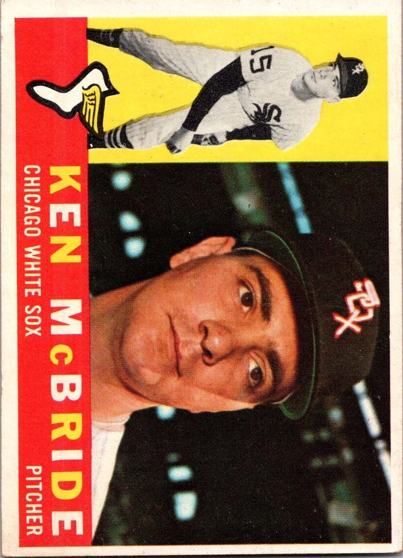1960 Topps Ken McBride #276 card