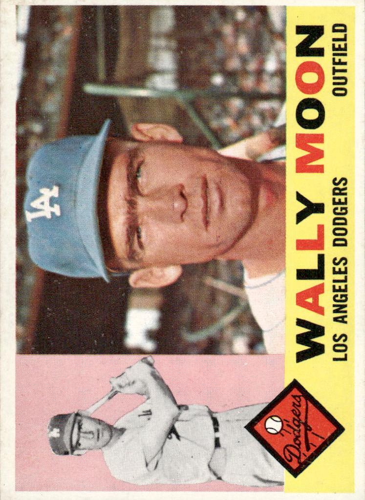 1960 Topps Wally Moon #5 card