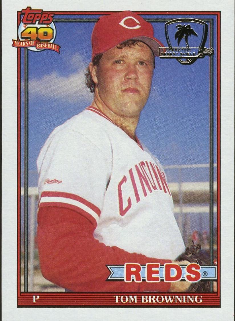 1991 Tom Browning #151