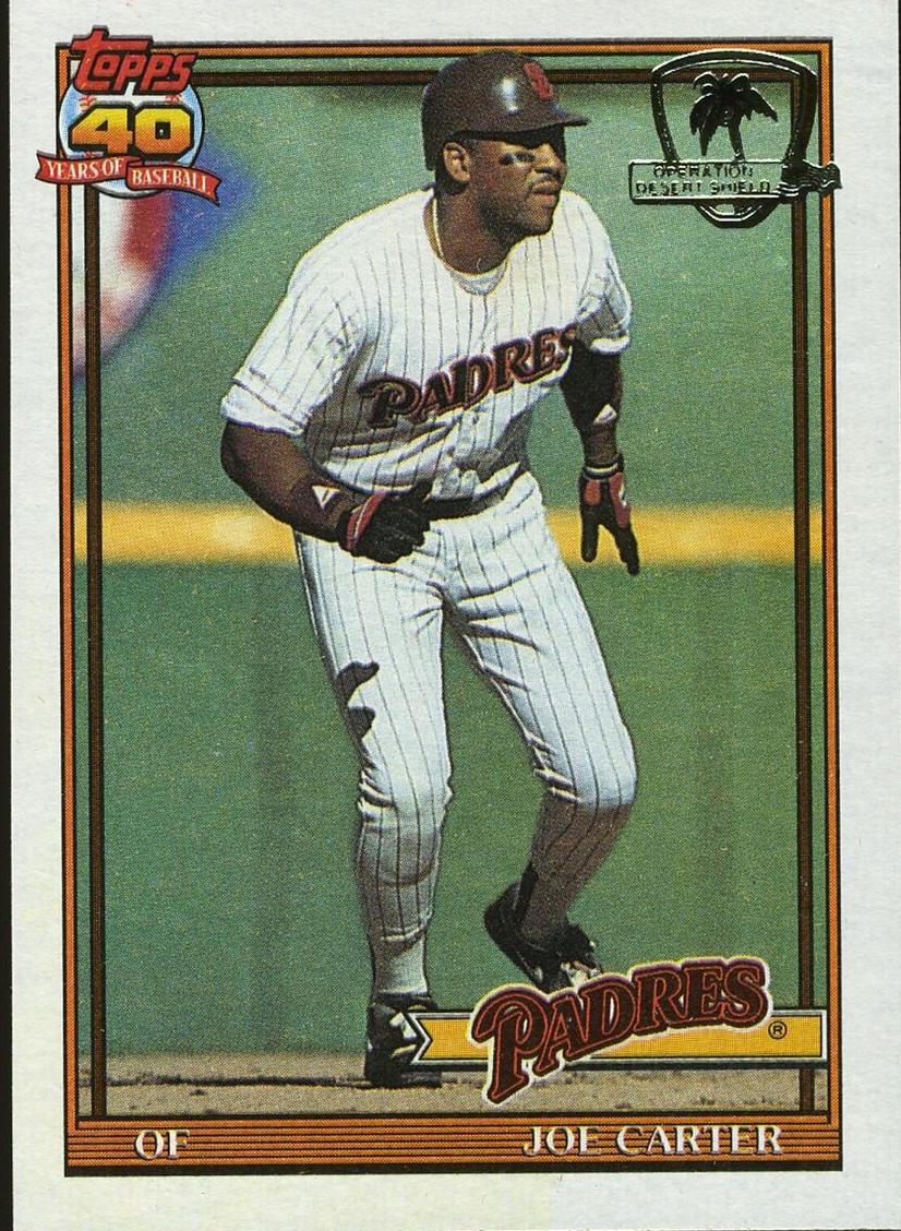 1991 Joe Carter #120